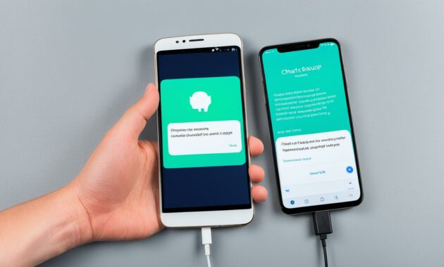 cara memindahkan chat wa dari android ke iphone