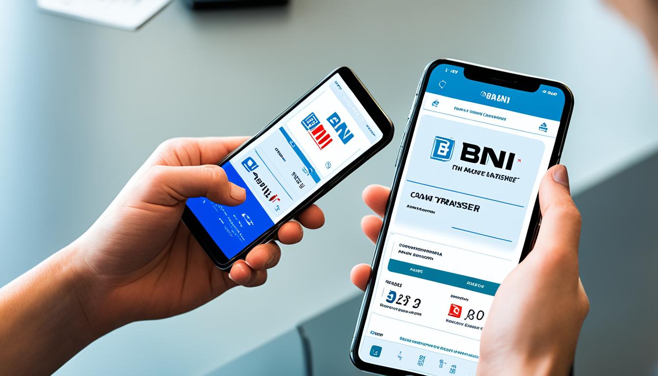 cara transfer dari mobile banking bni ke dana