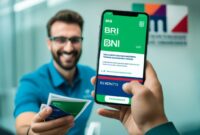 cara transfer mobile banking bni ke bri