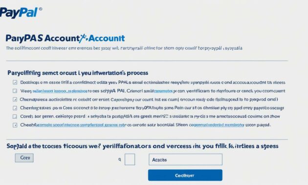cara verifikasi akun PayPal