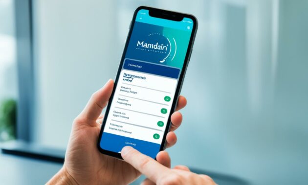 memperbarui aplikasi Mobile Banking Mandiri