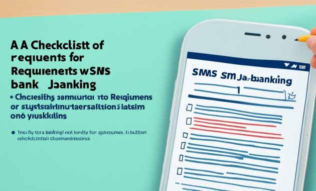 persyaratan mendaftar sms banking bank jatim