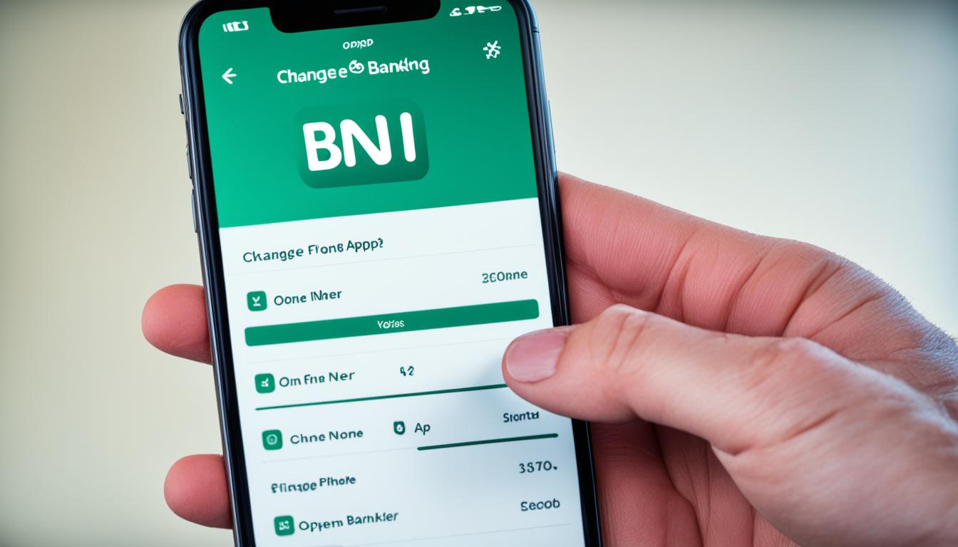 cara mengganti nomor hp yang terdaftar di bank bni secara online