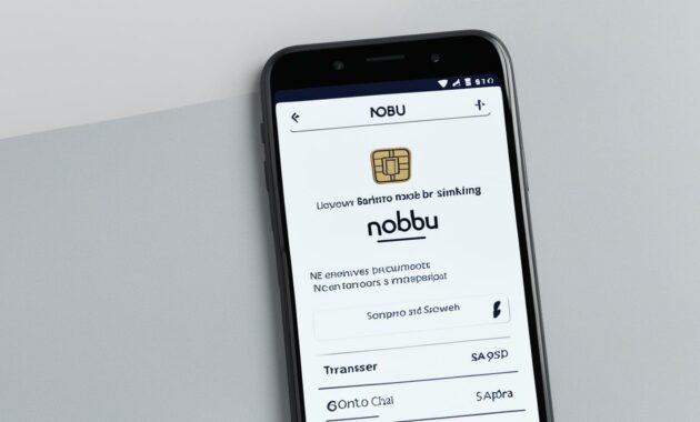 cara transfer melalui mobile banking Nobu